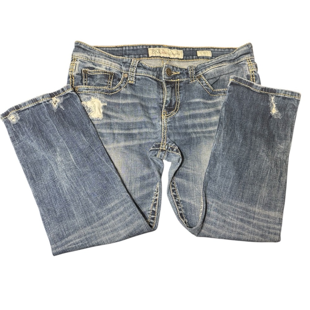 BKE DENIM SABRINA  Blue Bootcut Jeans 32